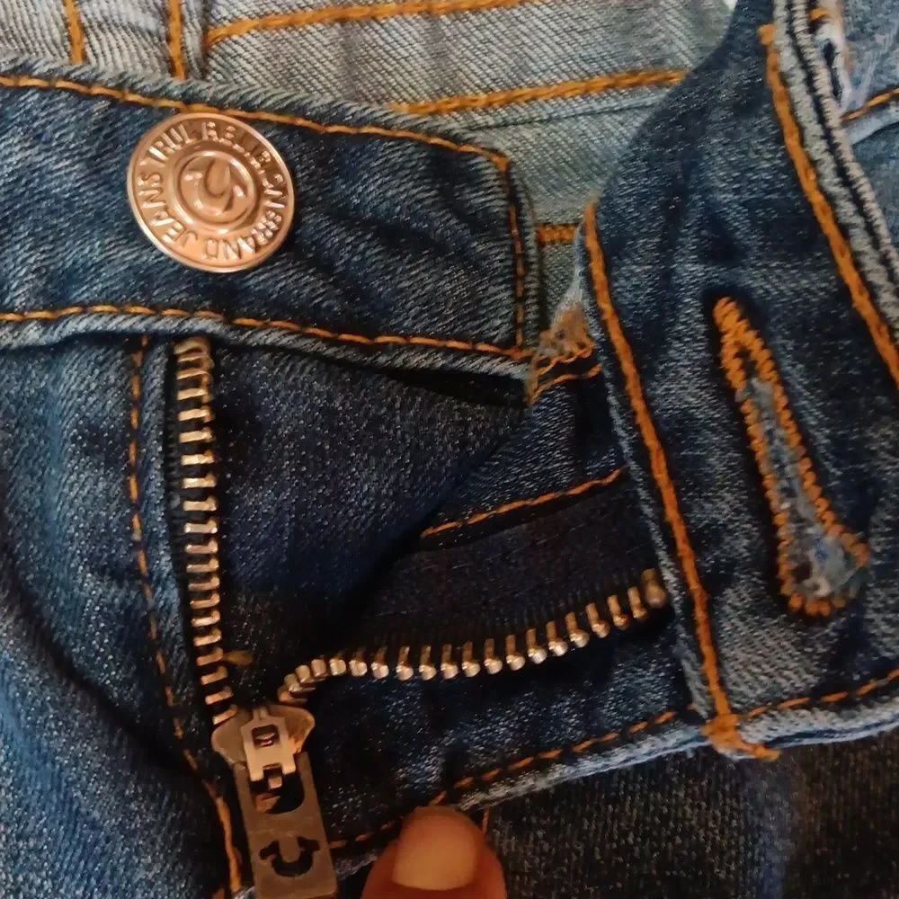 True Religion Dark Blue Skinny Jeans Womens 28